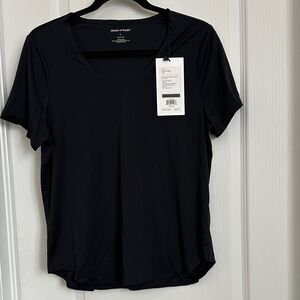 Ministry of Supply Black Short Sleeve Tee